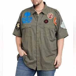 HAMA | Military Style Shirt